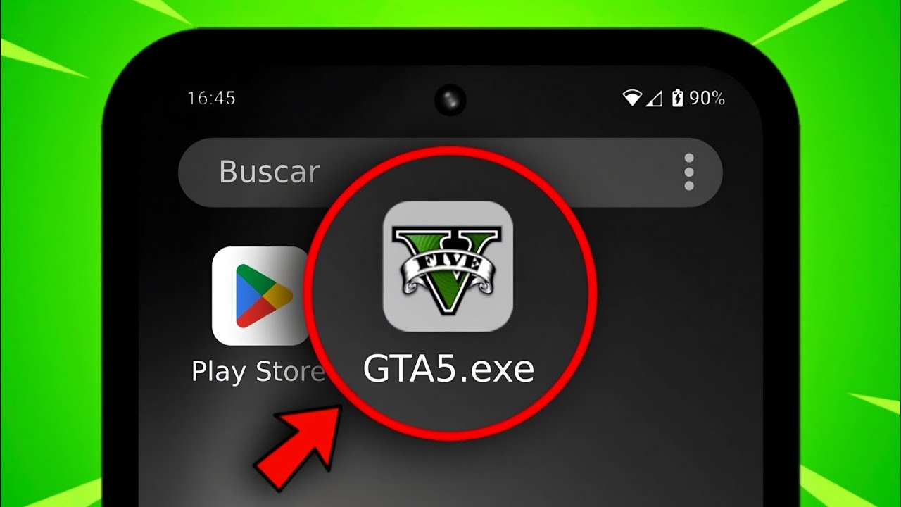 Probé GTA V en mi CELULAR