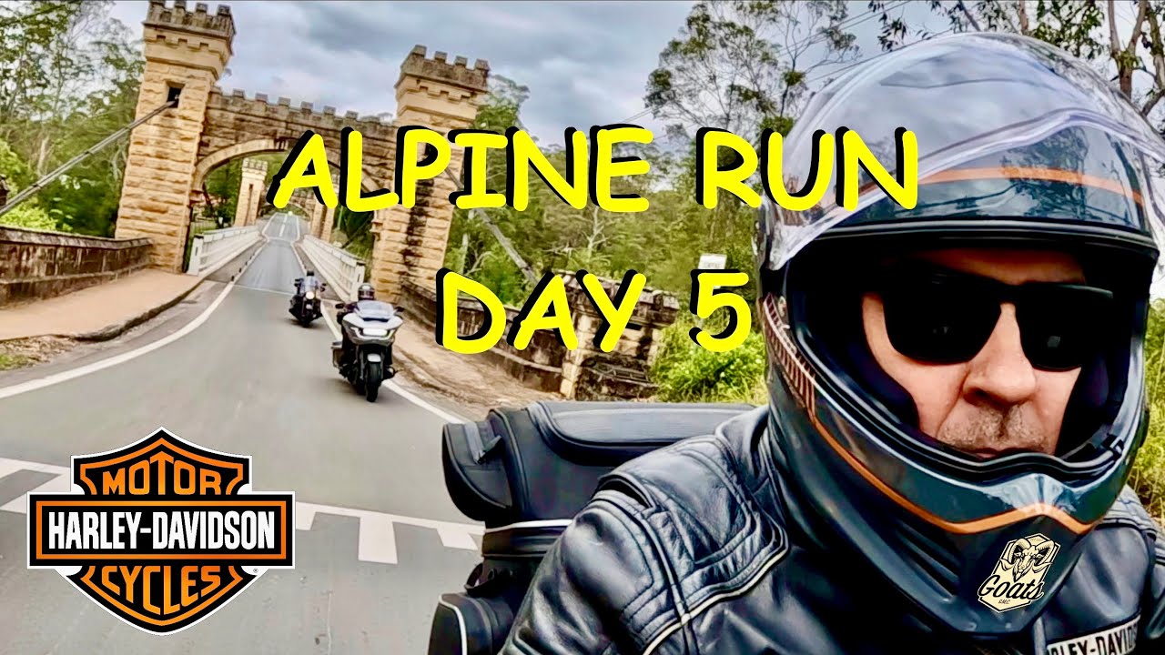Harley Davidson Tour, Mild Goats 2023 Alpine Run Day 5- Batesman Bay, Kangaroo Valley