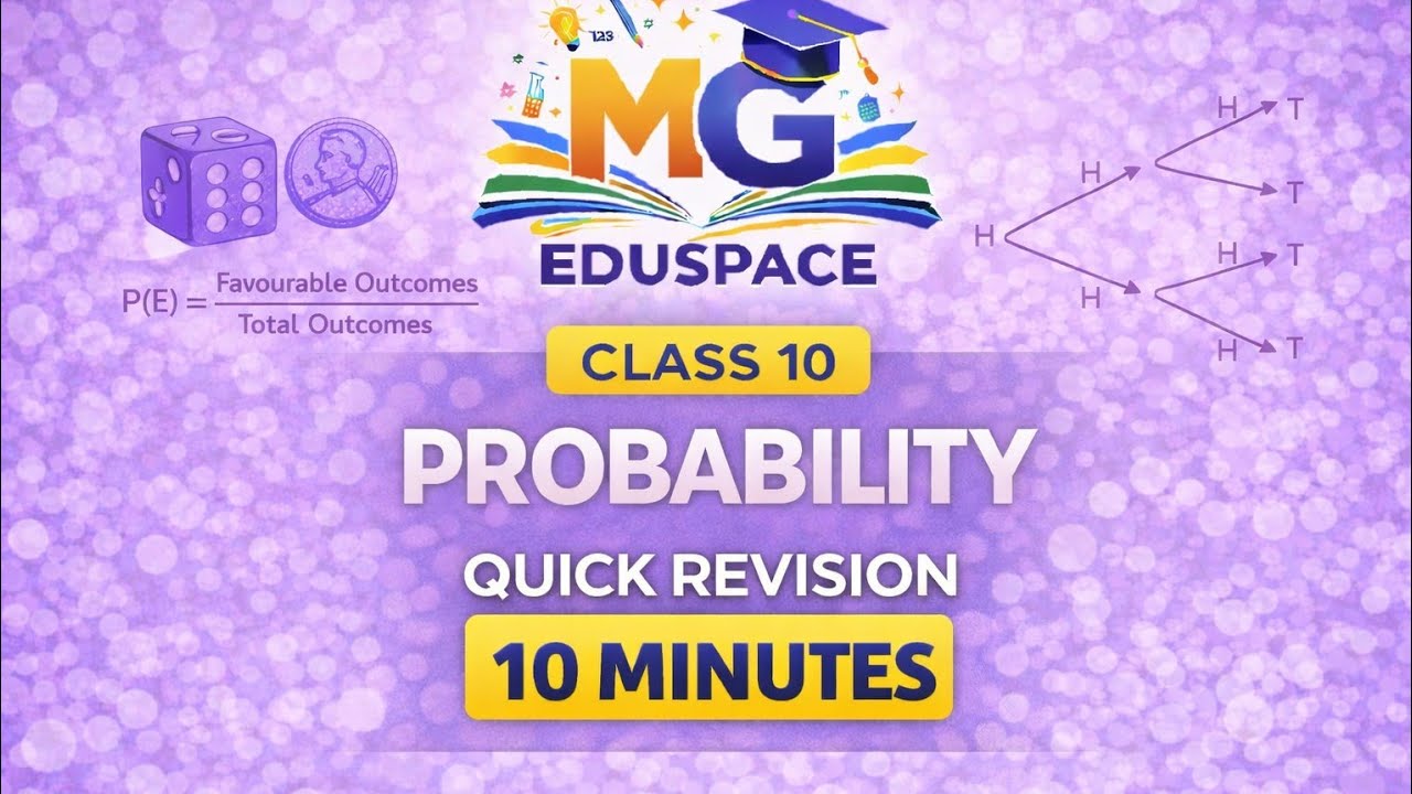 Probability – Class 10 | Quick Revision in 10 Minutes