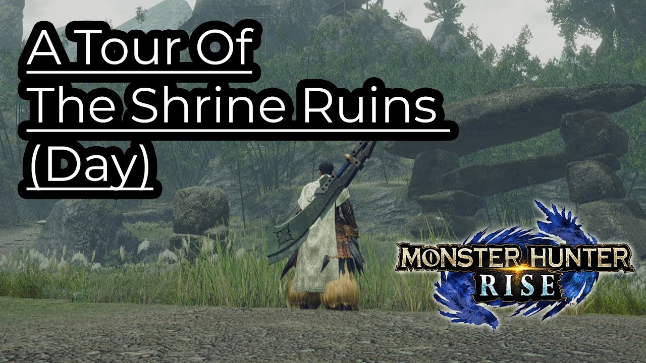 Monster Hunter Rise - A Tour Of the Shrine Ruins (Day)