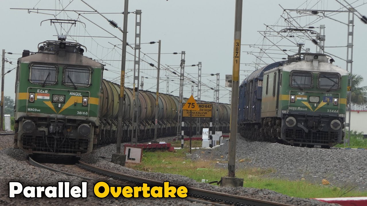 Amazing PARALLEL OVERTAKING Trains | FATV EPISODE No #142 | Duronto Express Parallel Race | I R