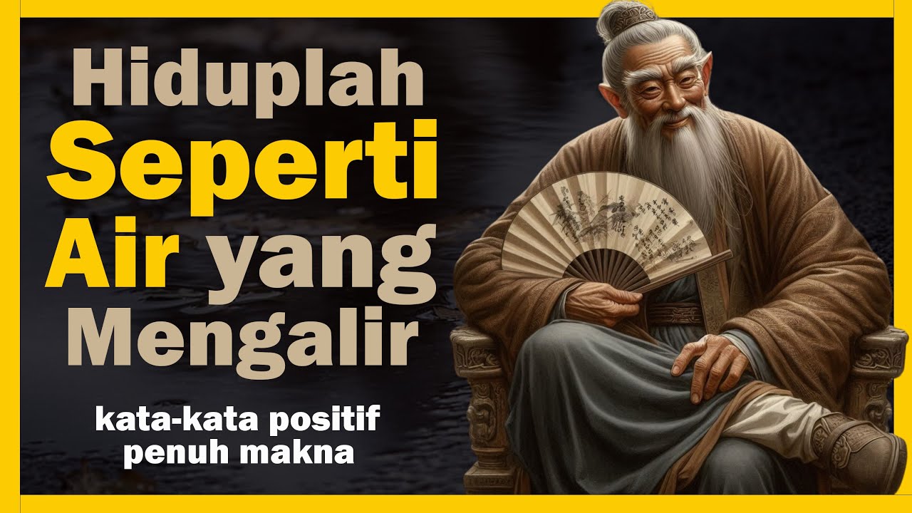 Hidup Seperti Air yang Mengalir (Kata Positif Penuh Makna) Dengar ini setiap saat #PannadikaChannel