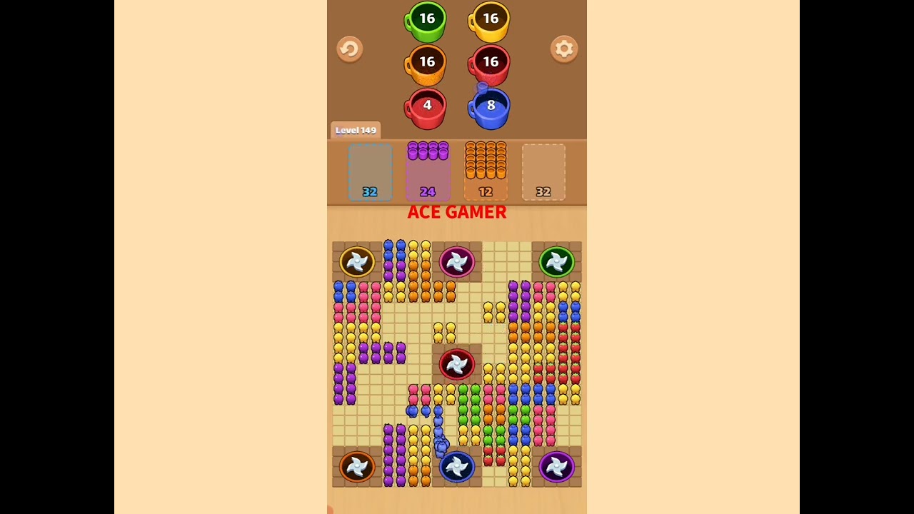 Fruit Hole Level 149 walkthrough solution 
