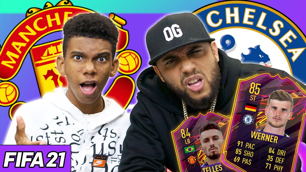 Can I Beat my Dad at Fifa 21 Man Utd vs Chelsea!!