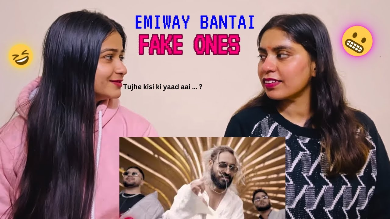 EMIWAY BANTAI X SHEZ X FLOWBO - FAKE ONES  | The Girls Squad REACTION !!
