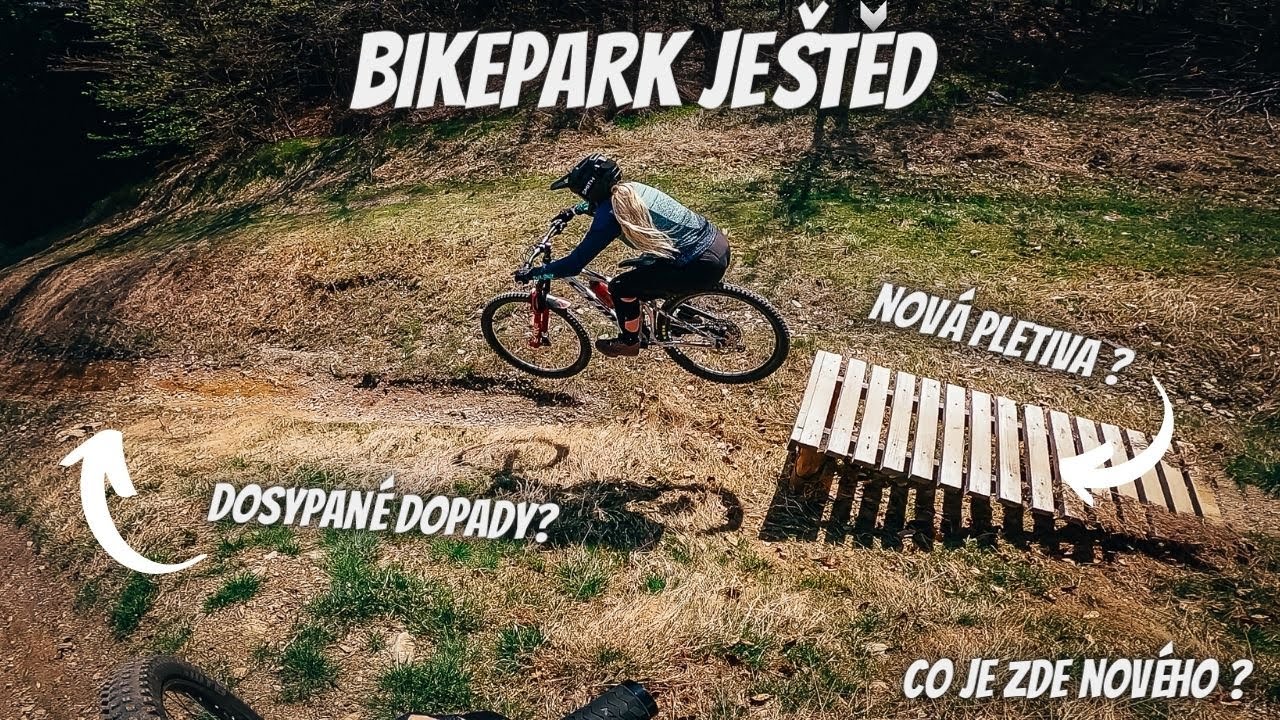 BIKEPARK JEŠTĚD 2022- Je zde něco nového ? (La Spaghetta, El Masacre Downhill) [4K]