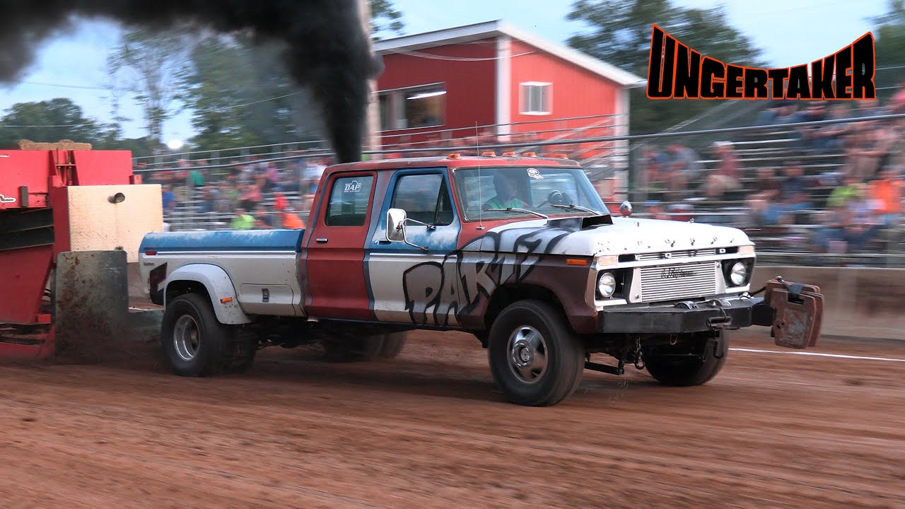 2.55 Diesel 4x4 pulling trucks at Listie Grove 7/24/20