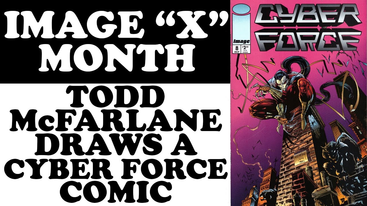 TODD McFARLANE Drew a CYBER FORCE Comic For IMAGE 
