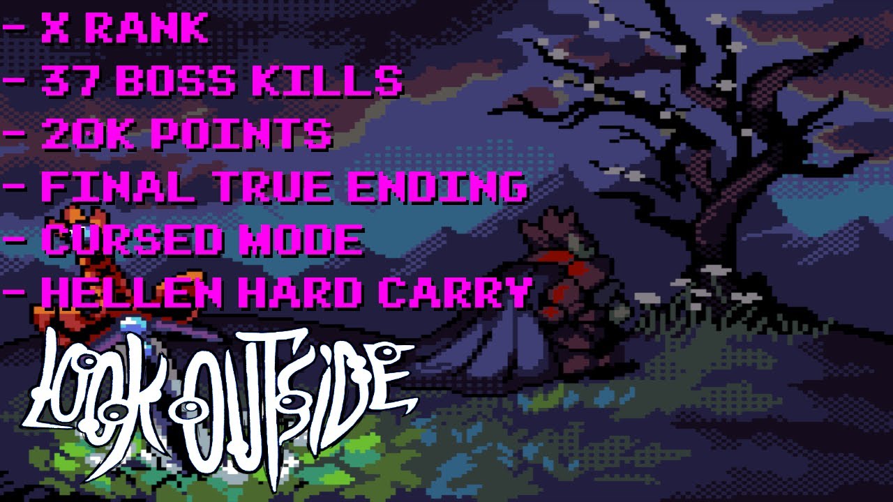 Look Outside 2.01 - RANK X FINAL TRUE ENDING (37 BOSSES KILLED!)
