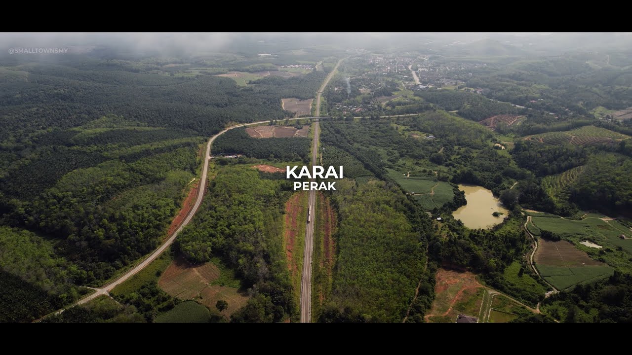 Karai, Perak [4K] - Walk across this railway bridge built in 1900!