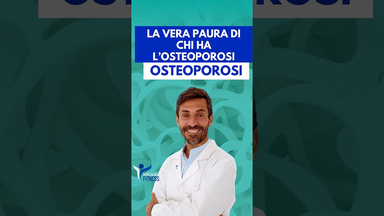 La vera paura di chi ha l’osteoporosi non è solo l’osso fragile.