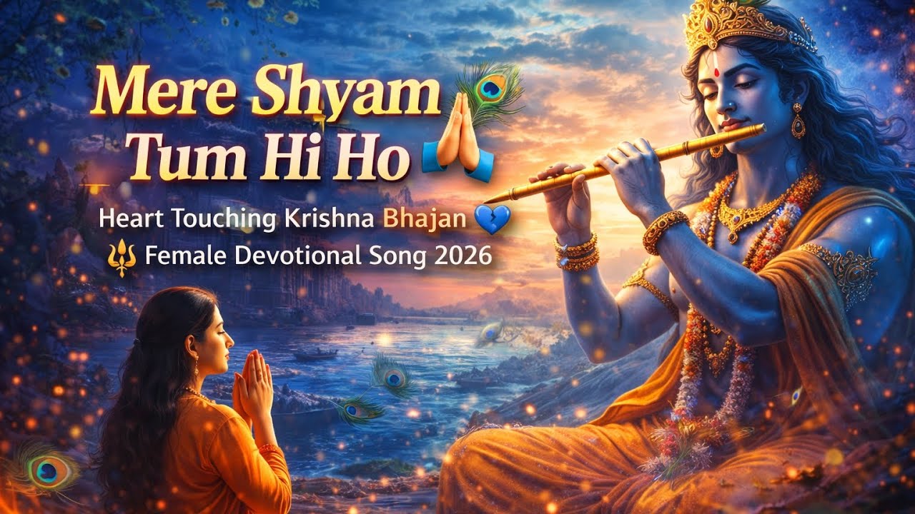 Mere Shyam Tum Hi Ho | Emotional Krishna Bhakti Song | Radhe Radhe Bhajan | Female Version