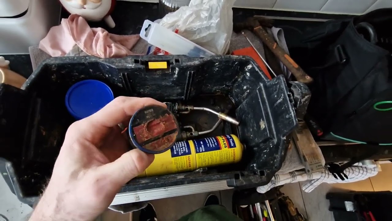 Gas Engineer Soldering Box tools