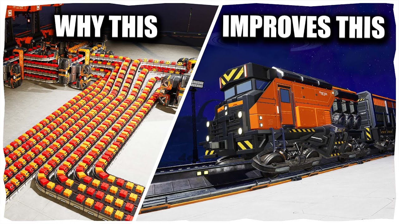 These Balancers Improve Train Efficiency in Satisfactory