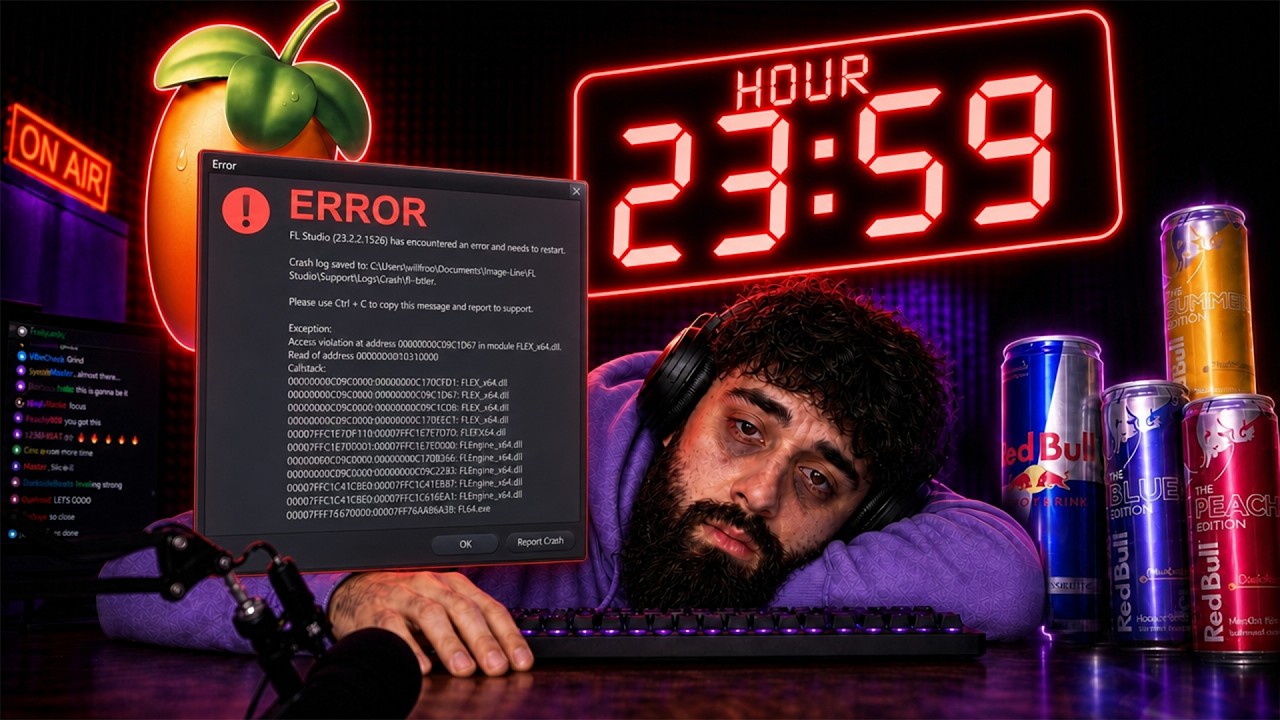 I SPENT 24 HOURS ON ONE BEAT