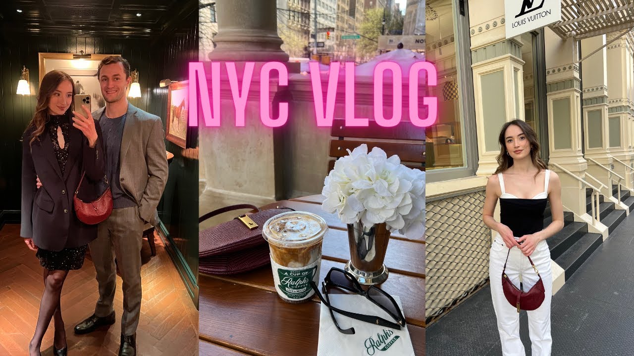 New York Vlog: Sightseeing, The Polo Bar, Double Chicken Please, SoulCycle, Broadway Show, etc.