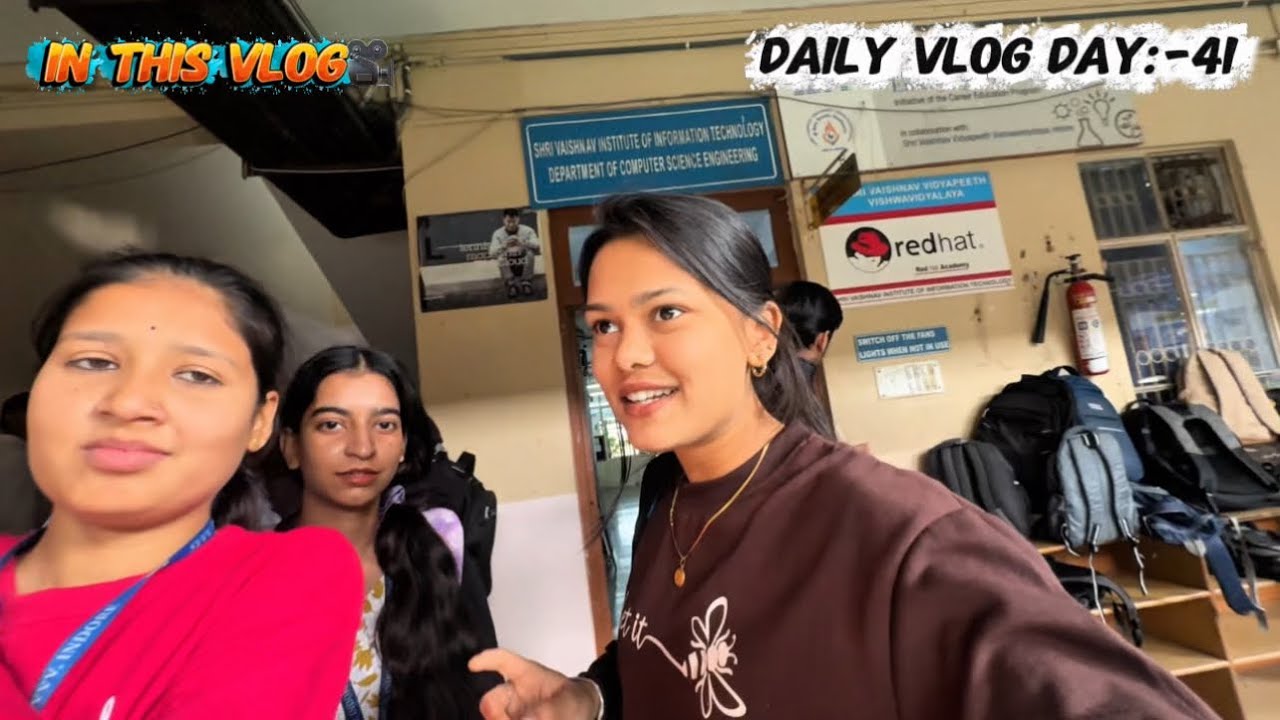 Aaj humne attend kari workshop❤️|college vlog😆|#dailyvlog day(41)✨#challenge #college #workshop 