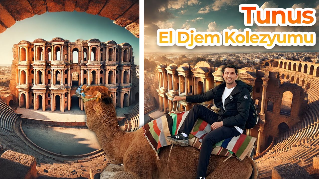 120 Dolarlık turu 10 Dolara gittim  El Jem - tunus 🇹🇳