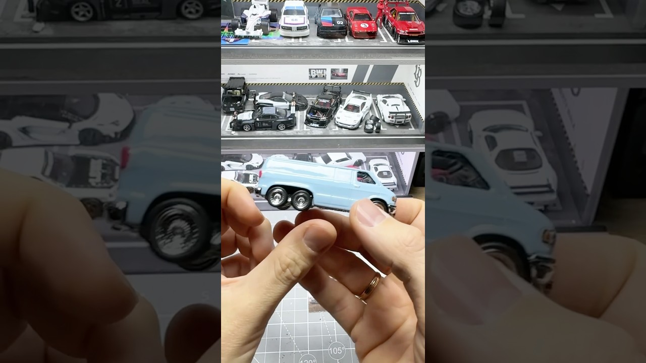 DIY Custom Hot wheels Dodge Van 6x6 #customhotwheels #tutorial #diy #hotwheelscustom  #hotwheelsvan
