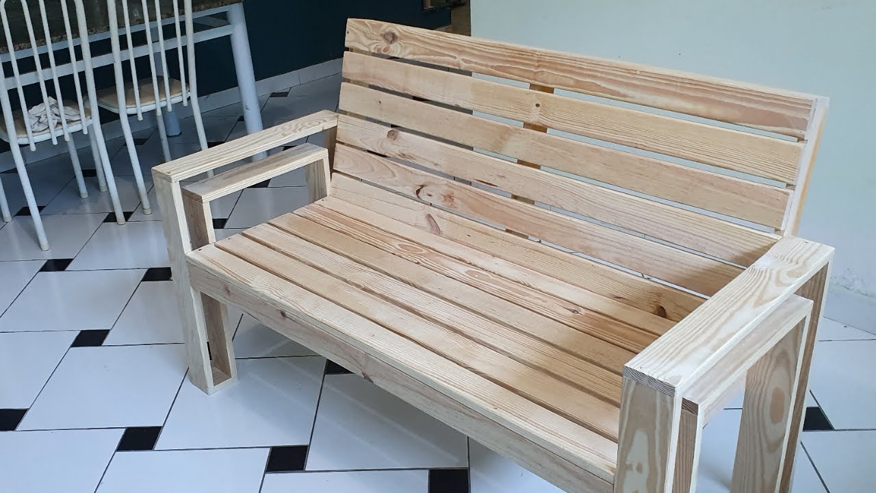 COMO FAZER UM LINDO BANCO COM ENCOSTO