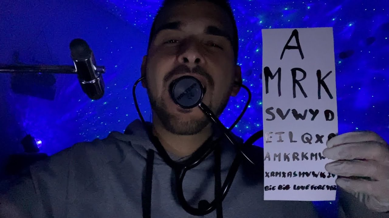 ASMR Examen médical complet