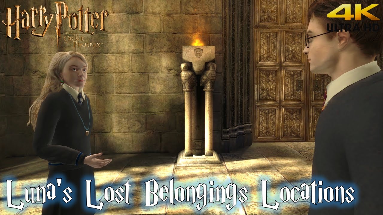 Harry Potter and the Order of the Phoenix 'Luna's Lost Belongings Locations' (4K)