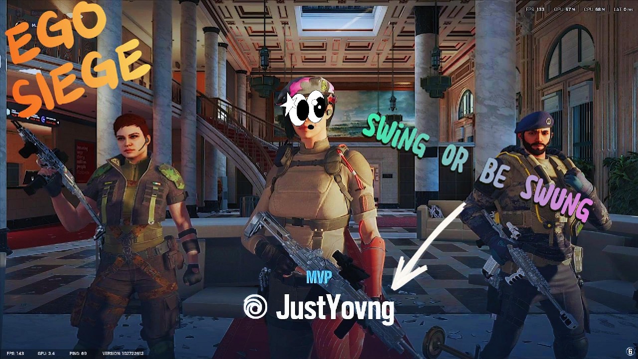 EGO Swinging Everything in Siege....