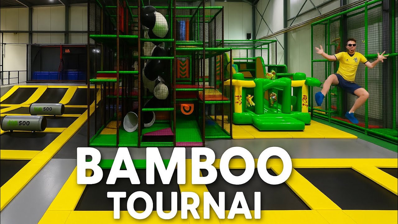 Bamboo Tournai || Goedkoopste indoor speelparadijs , Trampoline Park & Lasergame van België 