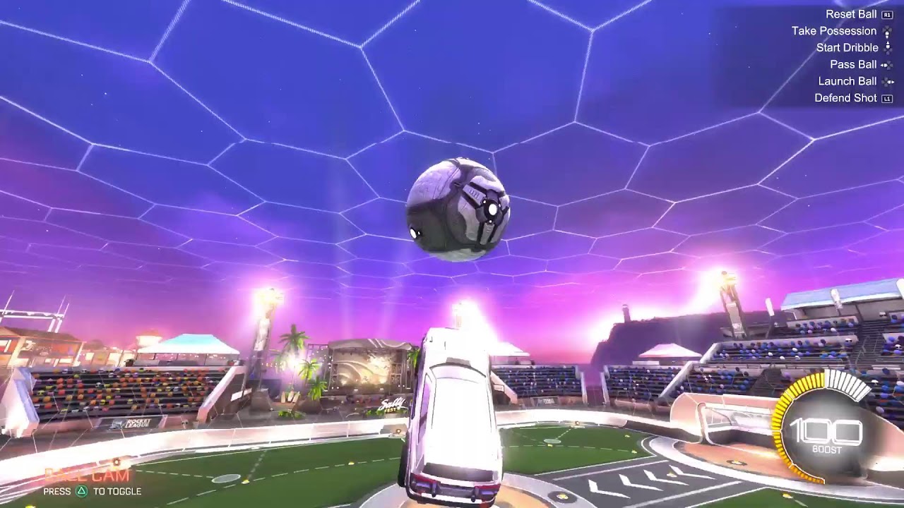 Playing Rocket League