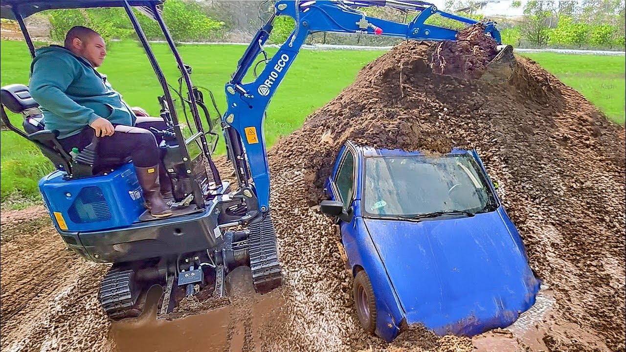 We Buried a Car for 7 Days 😱| Will it work again?
