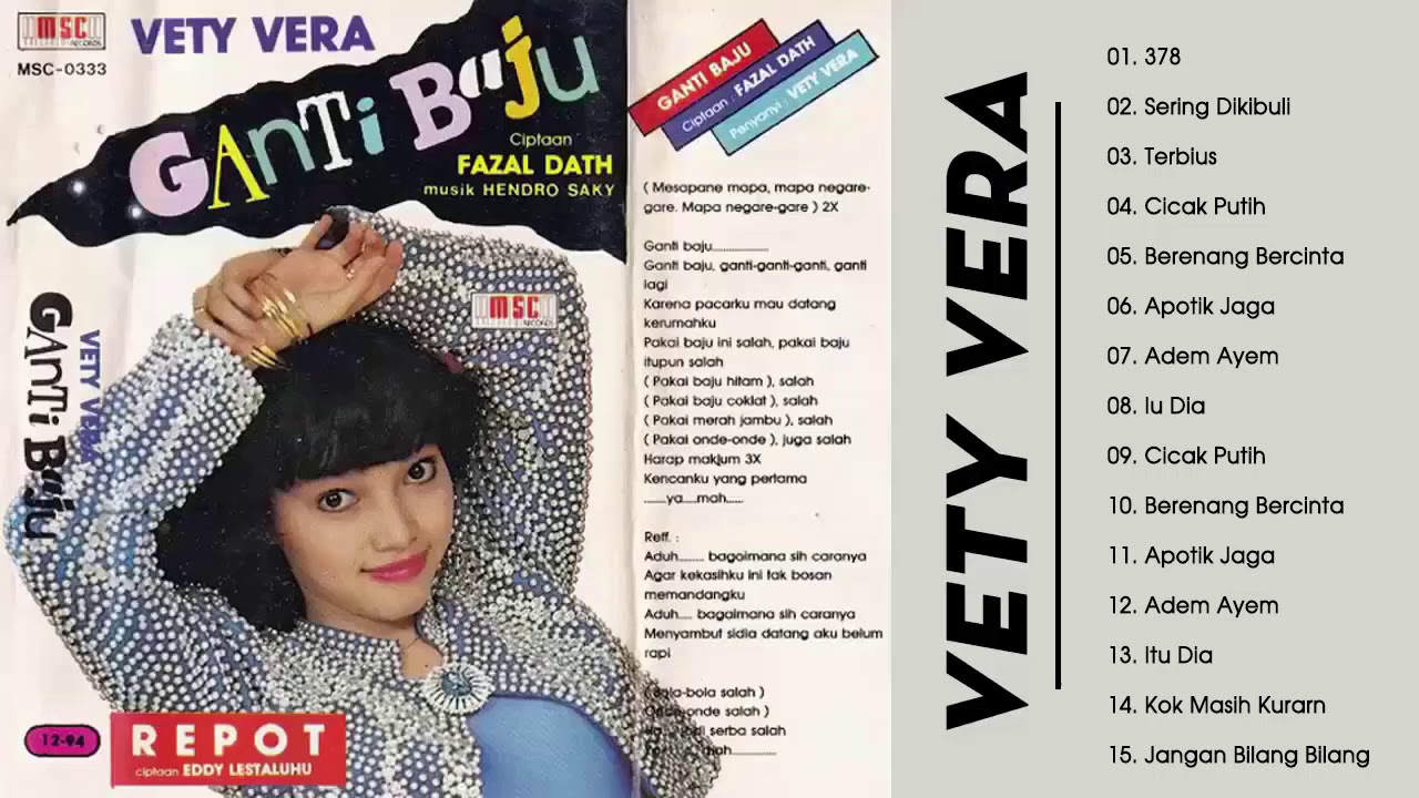 Lagu Terbaru Vety Vera - Lagu Dangdut Lawas Nostalgia 80an-90an Terbaik