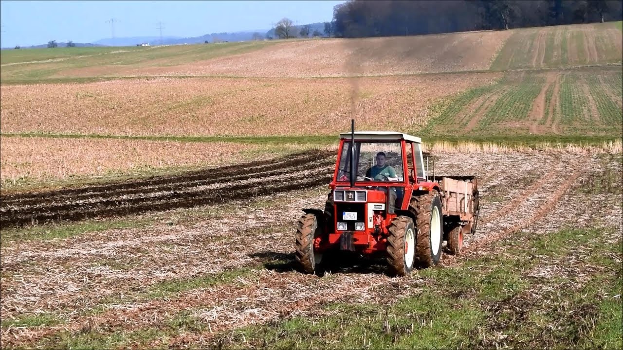 Farm Vlog #25 Der Mist wird ausgebracht! Ihc 744/Krone/Case Farmall 75 c im Einsatz