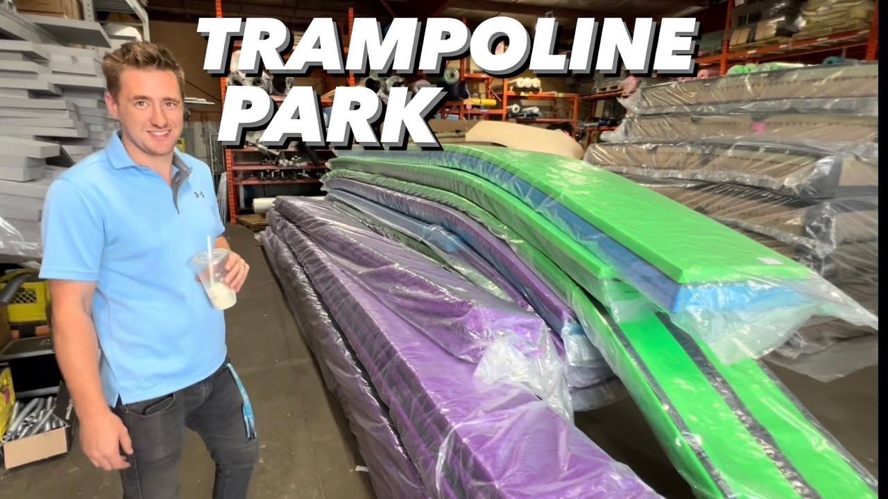 SHIPPING AN ENTIRE TRAMPOLINE PARK