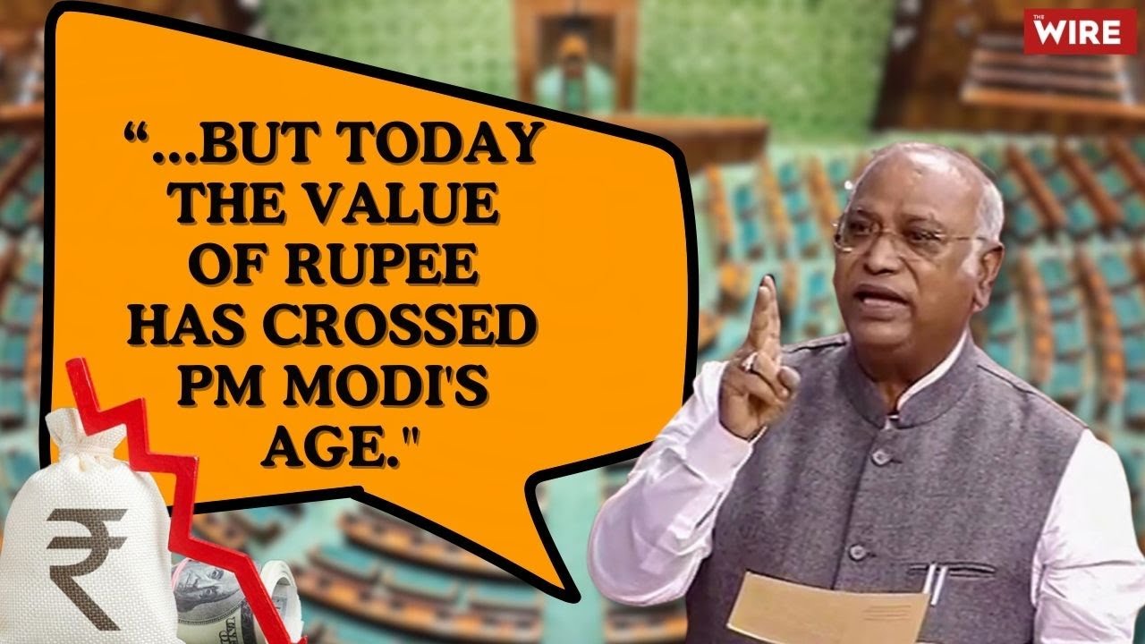 “…But Today The Value Of The Rupee Has Crossed PM Modi's Age.”