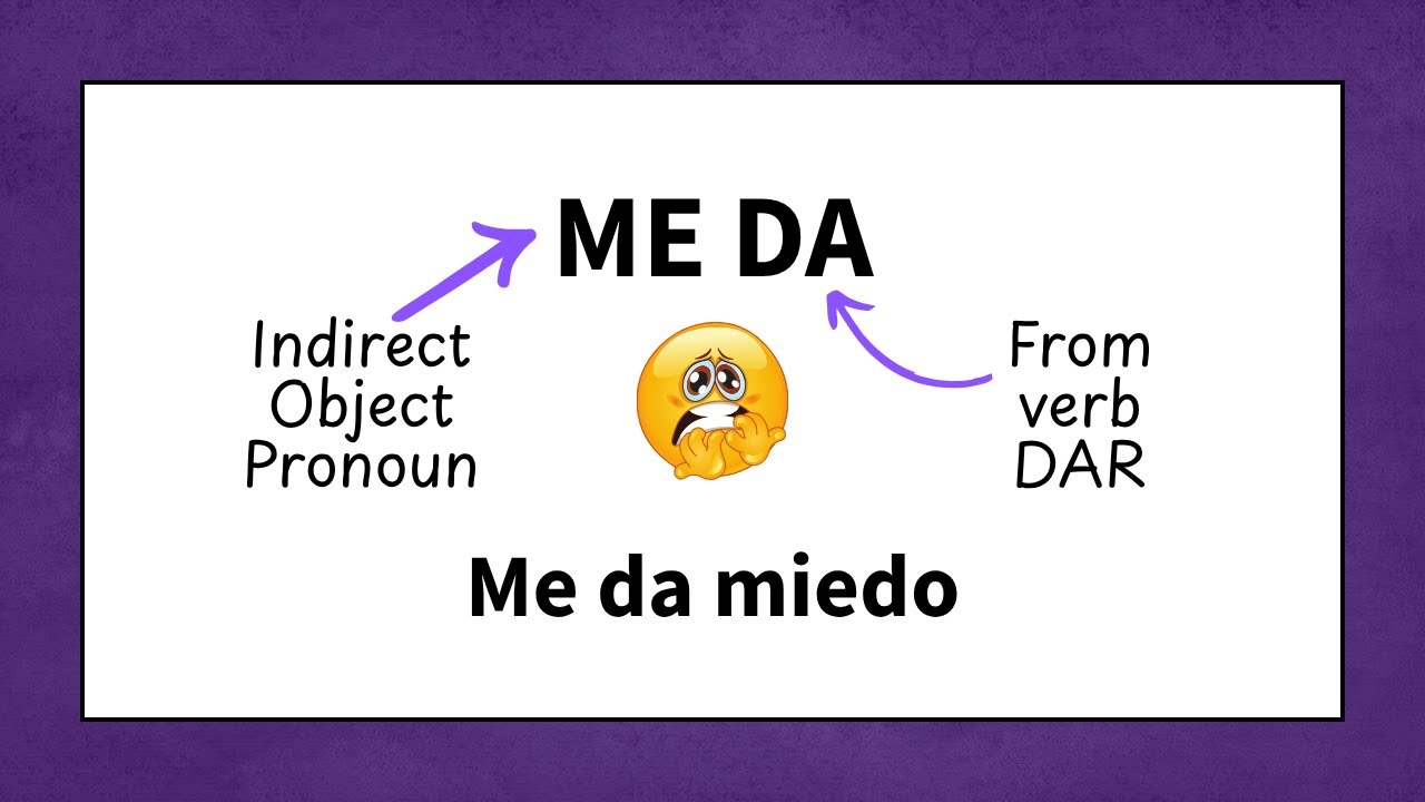 How to use ME DA in Spanish