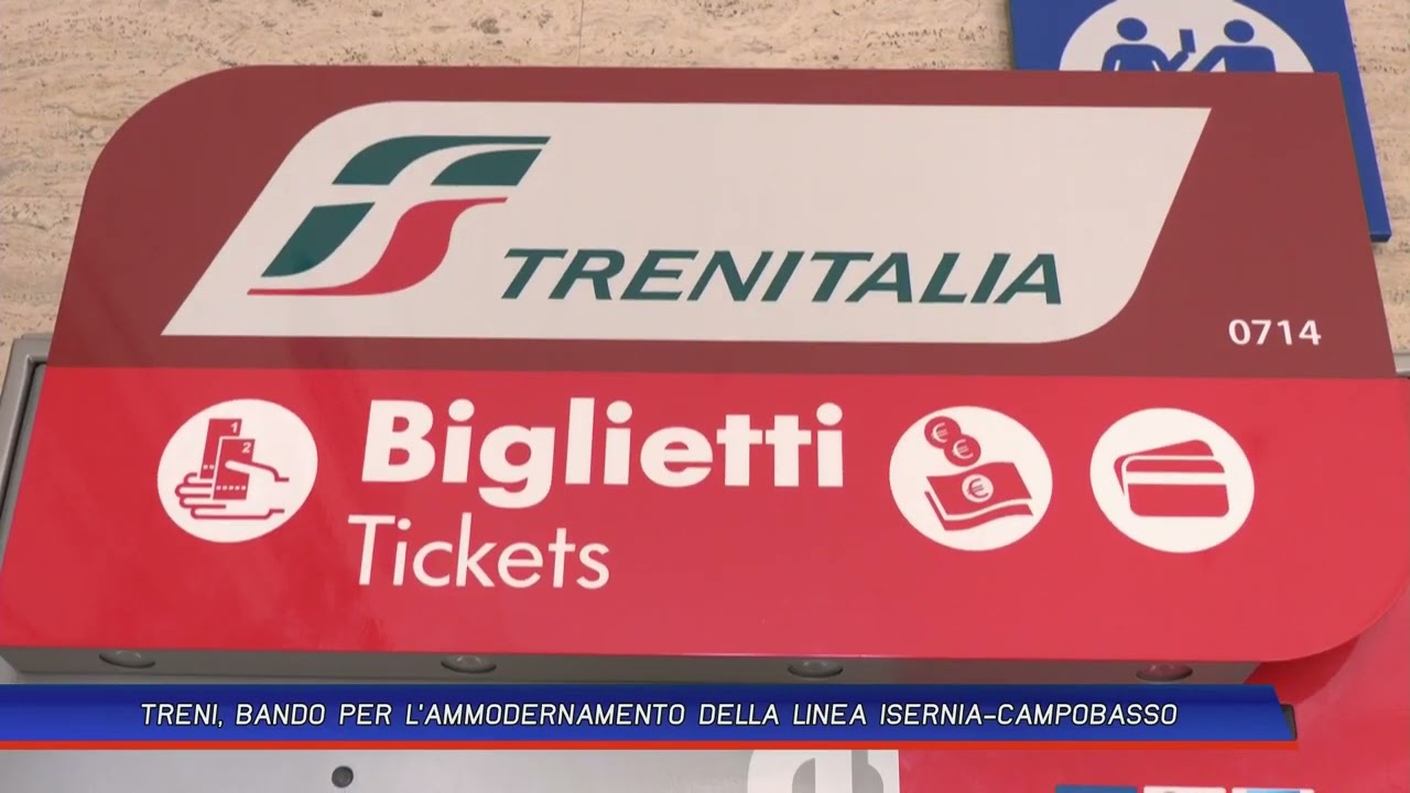 TRENI, BANDO PER L'AMMODERNAMENTO DELLA LINEA ISERNIA-CAMPOBASSO
