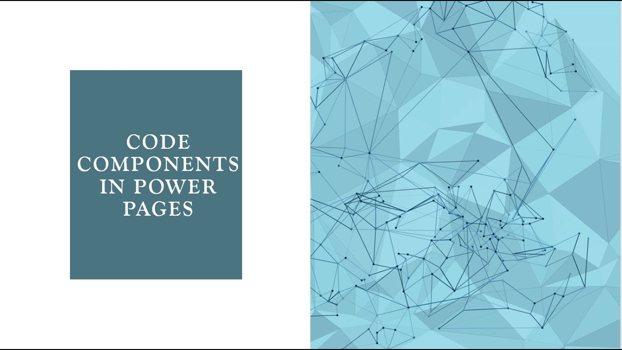 Code Components in Power Pages