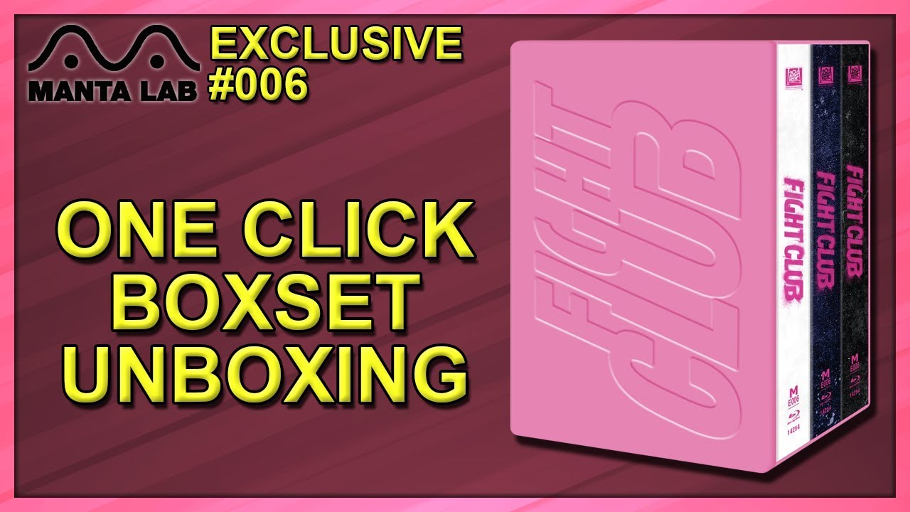 Fight Club Manta Lab Exclusive #006 One Click Boxset Unboxing