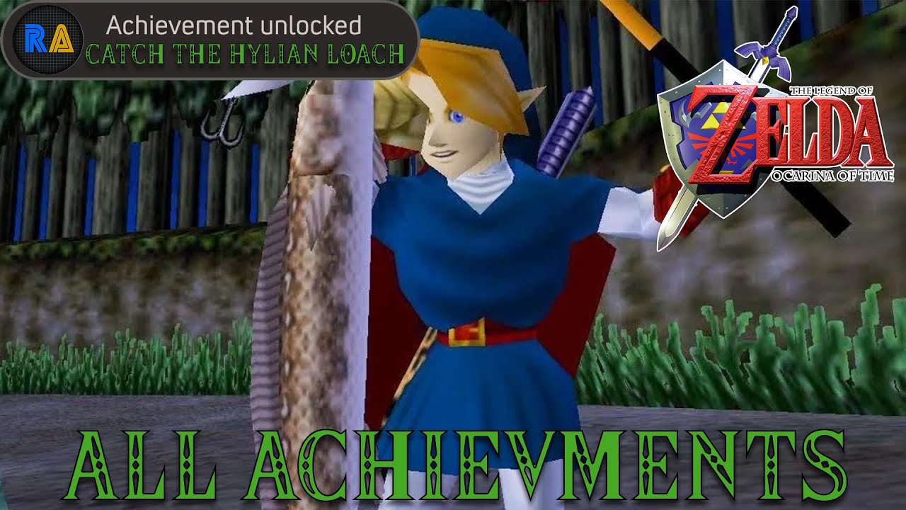 Getting Every Achievement in The Legend Of Zelda: Ocarina of Time! (LIVE)