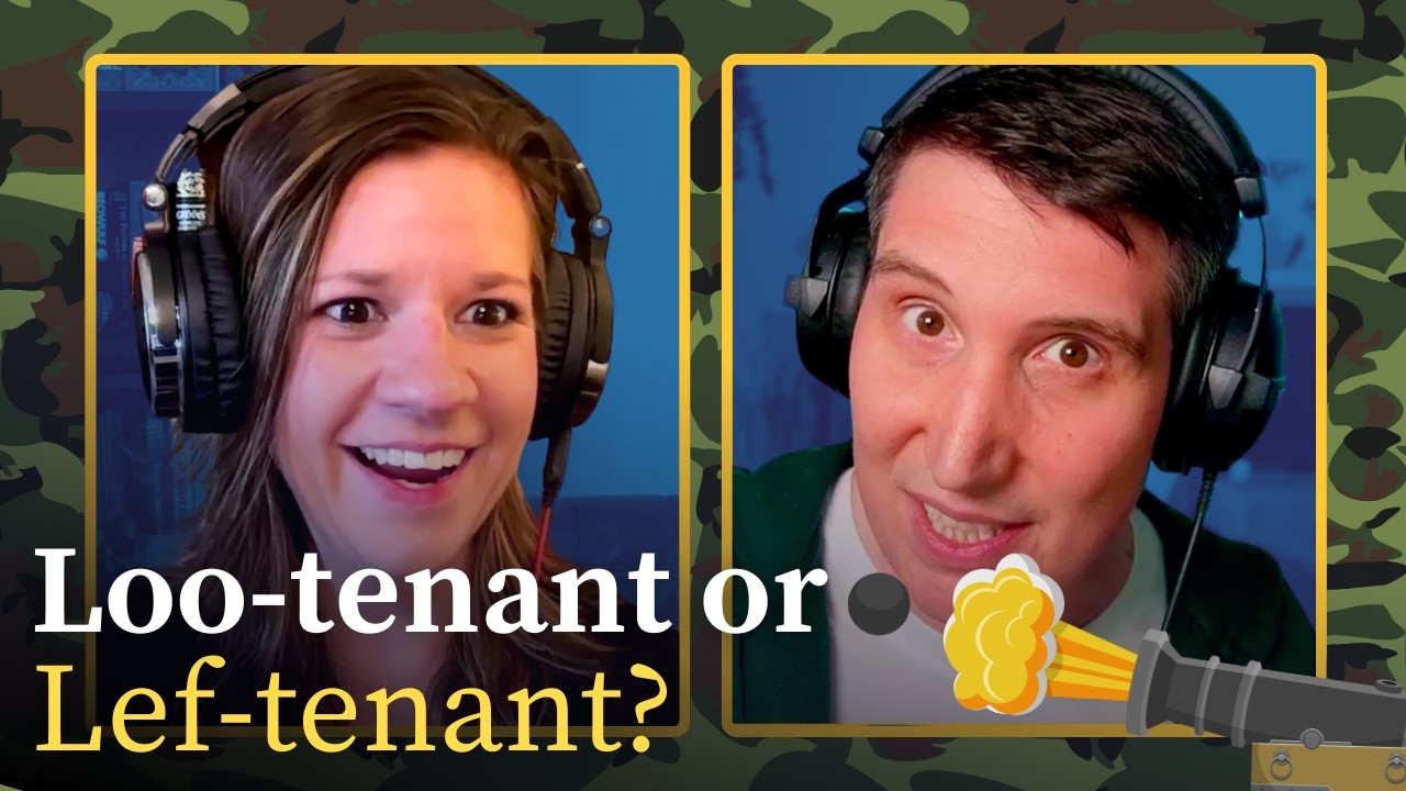 How do you pronounce lieutenant? | MILITARY WORDS
