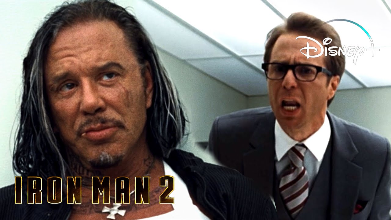 Iron-Man 2 | Justin Hammer Takes Ivan&rsquo;s Stuff Scene | Disney+ [2010]