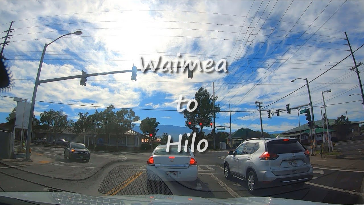 Scenic Drive Hawaii USA (HD) -Big Island Hawaii - Waimea to Hilo USA
