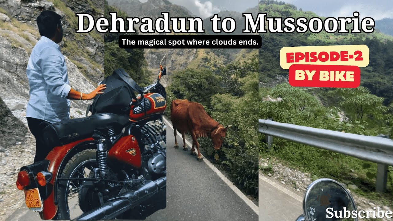 Dehradun To Mussoorie By Bike | Bike Rent In Dehradun | Clouds End View Point | Detail Vlog | Ep 2.