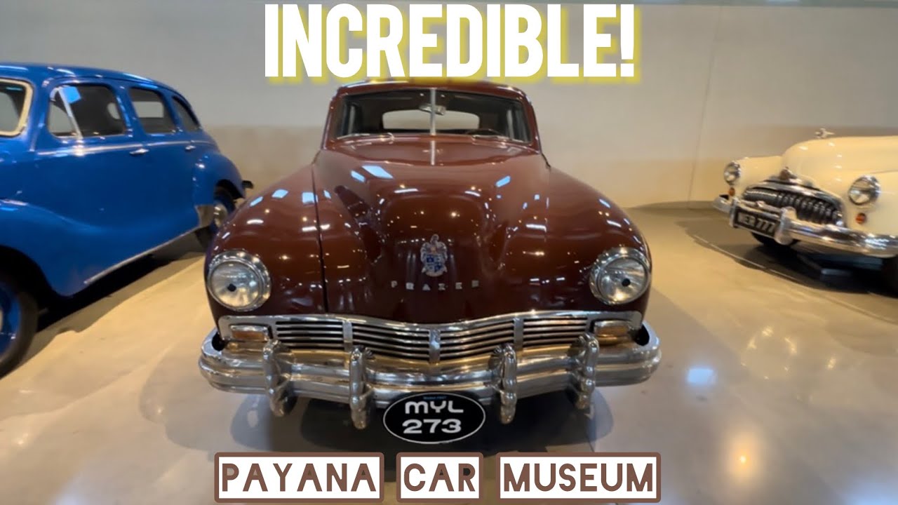 India’s Vintage Car Museum - Payana Car Museum Mysore! A Journey Through Time