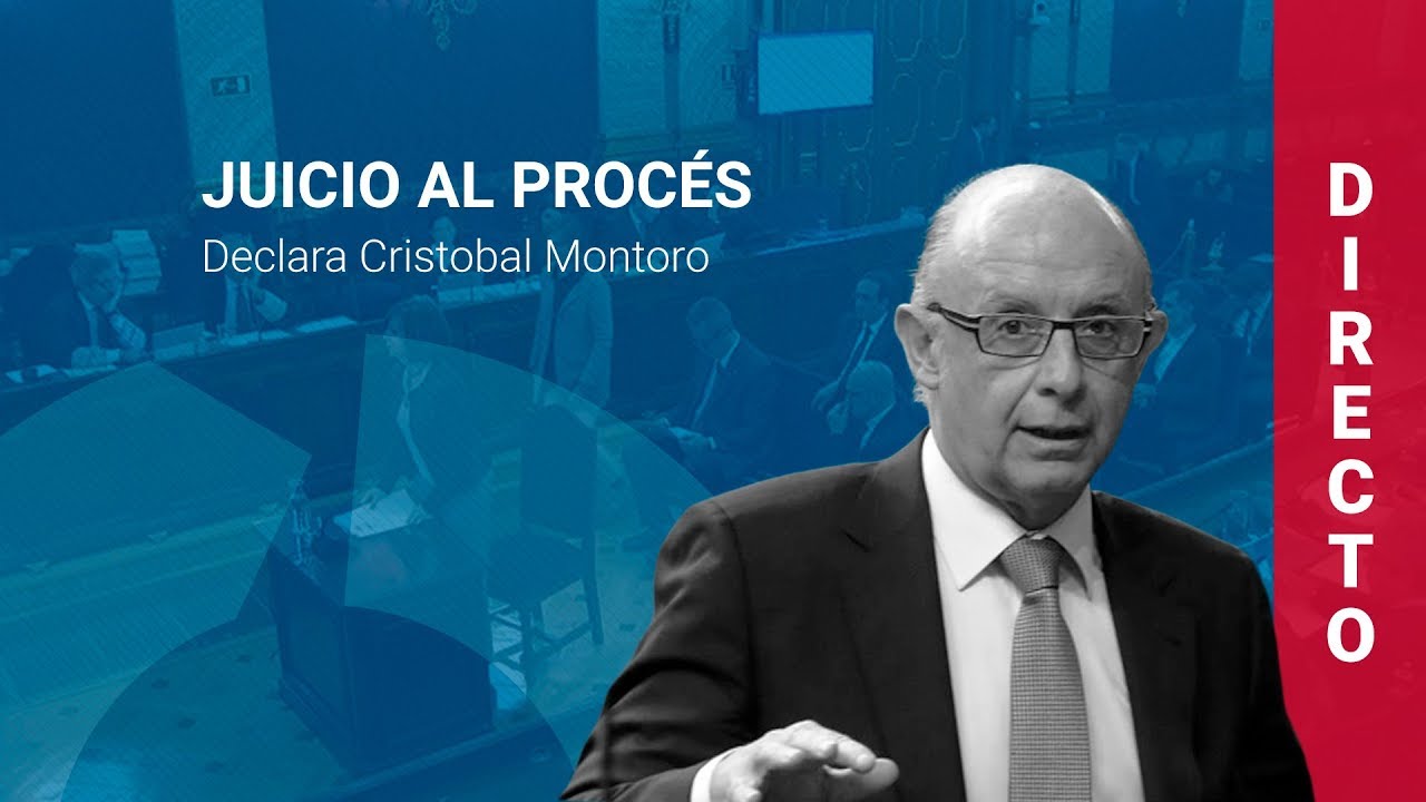 Cristóbal Montoro declara como testigo en el juicio al procés (27/02/2019, COMPLETO)