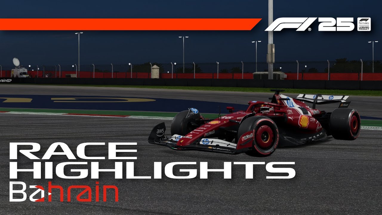Bahrain Grand Prix Highlights - F1 25 Career Mode | Joe Cooper