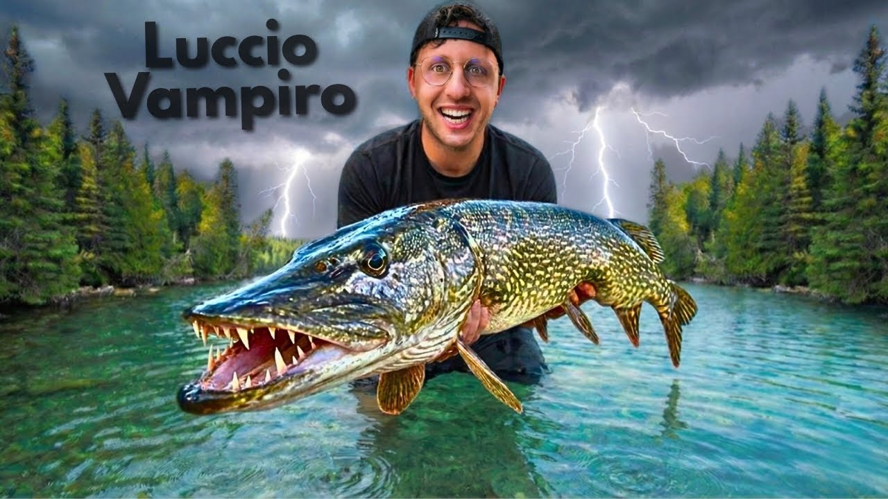 Un morso e sei finito! (I denti di questo Luccio sono LAME)