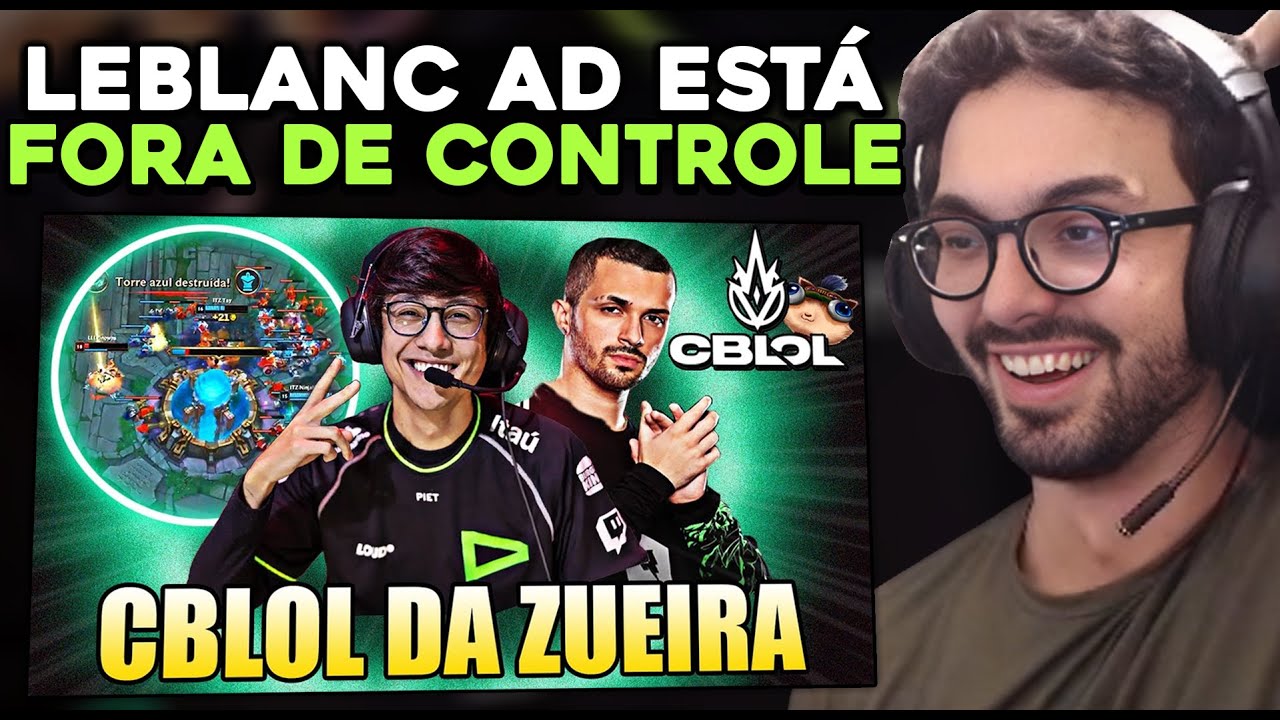 MYLON REAGE: BACKDOOR INSANO do TIN e DYNQUEDO TROLA JOGO PERFEITO - CBLOL DA ZUEIRA