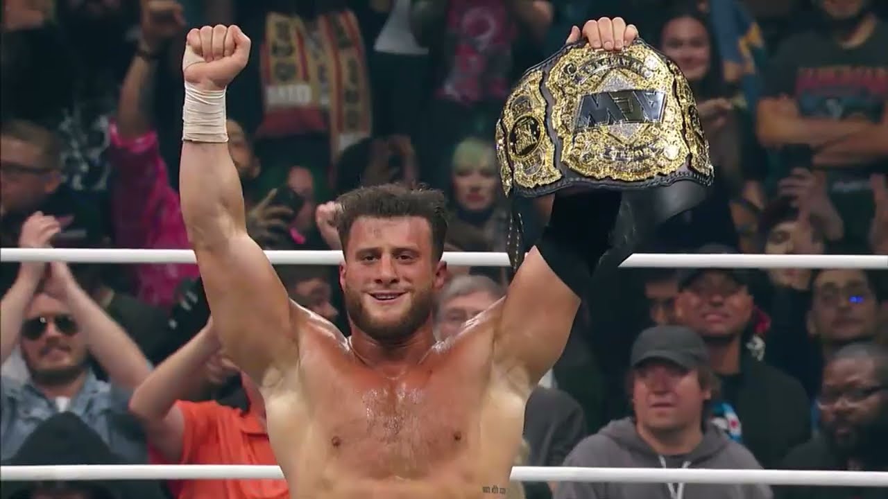 ¿Y el nuevo campeón del mundo es... MJF?! #aewworldsend
