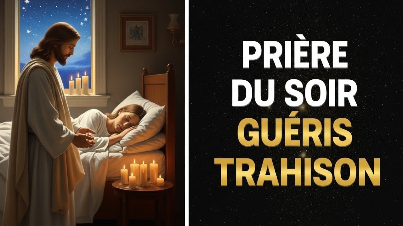 Guéris la douleur de la trahison | Prière du soir